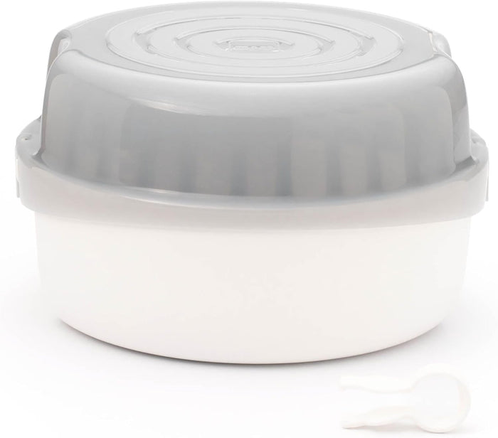 Mam Baby Microwave Steam Sterilizer  Microwave Steam Steriliser - 0 M+ |  White - Pack of 1