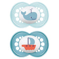 Mam Baby Original Silicone Pacifier Sealife - Pack of 2 (16M+)