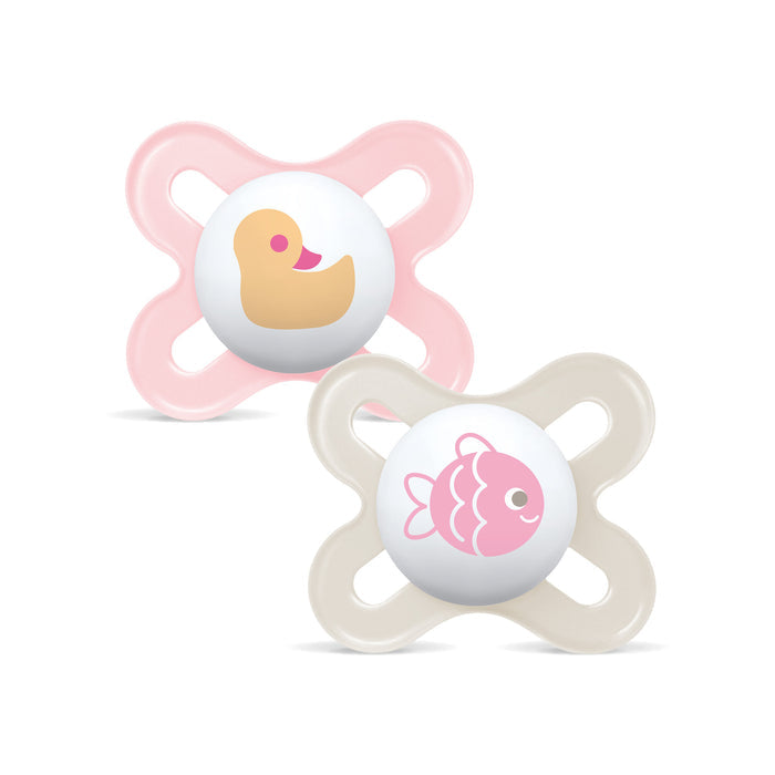 Mam Baby Original Start Silicone Pacifier Sealife - Pack of 2 (0-2M)