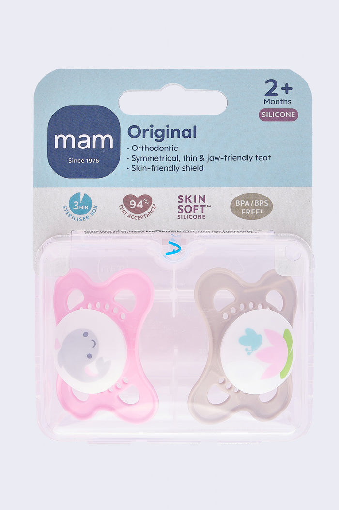Mam Baby Original Start Silicone Pacifier Sealife - Pack of 2 (2-6M)