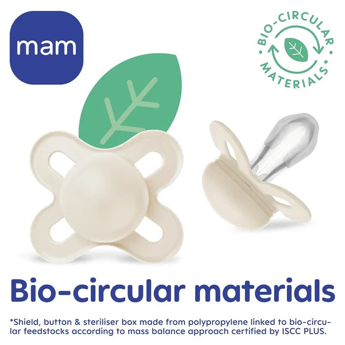 Mam Baby Original Start Silicone Pacifier Sealife - Pack of 2 (2-6M)