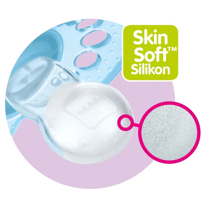Mam Baby Original Start Silicone Pacifier Sealife - Pack of 2 (2-6M)