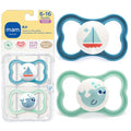 Mam Baby Supreme Silicone Pacifier Sealife -  Pack of 2 (16M+)