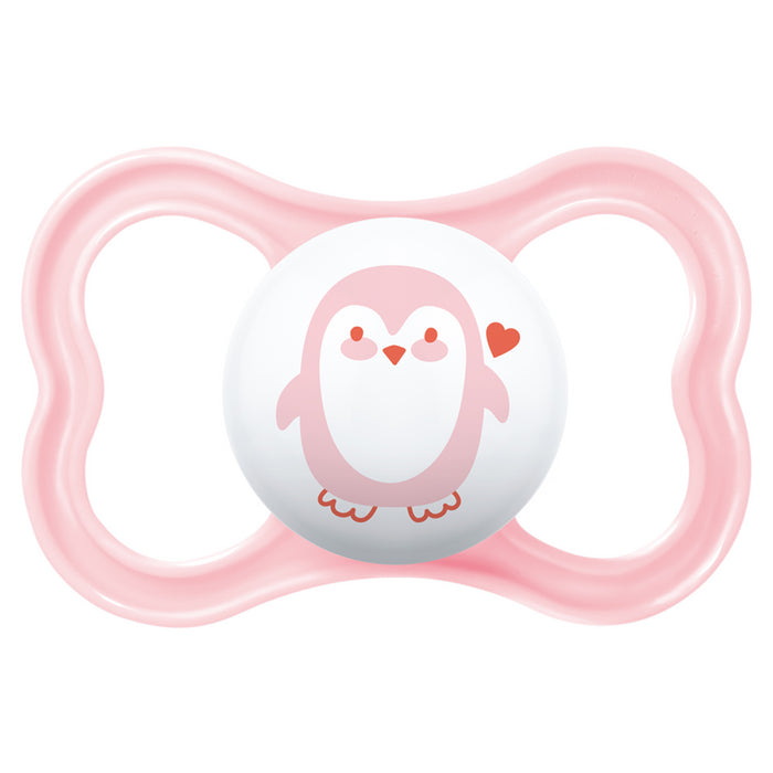 Mam Baby Supreme Silicone Pacifier Sealife -  Pack of 2 (6M+)