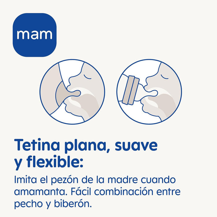 Mam Feel Good Glass Bottle (90ml)