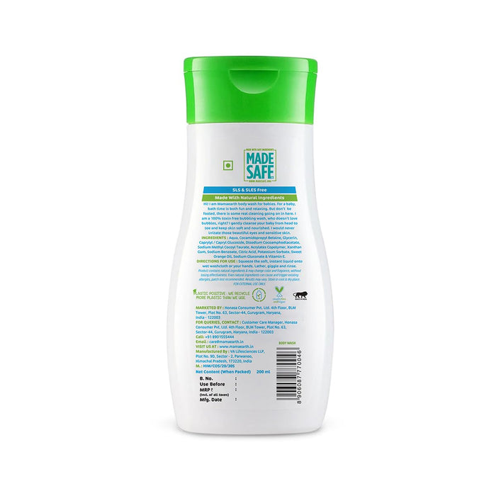 Mamaearth Baby Body Wash (200ml)