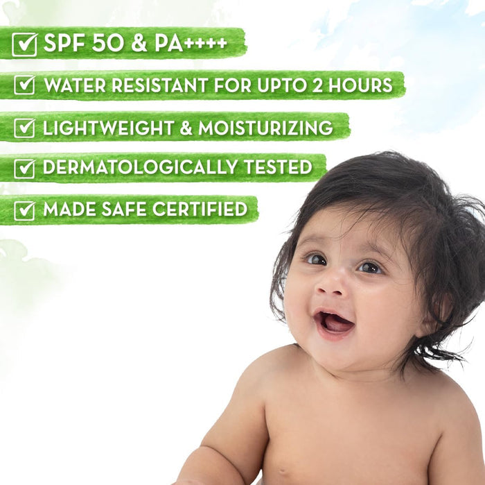 Mamaearth Baby Rich Moisturizing Sun Screen (50gm)