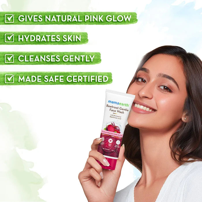 Mamaearth Me Betroot Face Wash Regular (100ml)