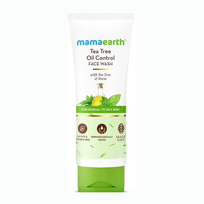 Mamaearth Reg Me Tea Tree Face Wash (100ml)