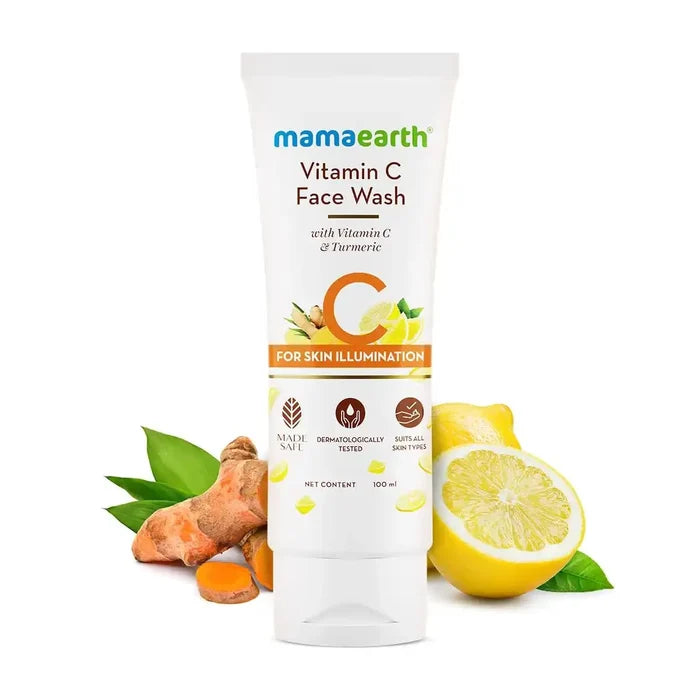 Mamaearth Reg Me Vitamin C Facewash (100ml)
