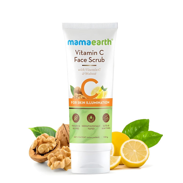 Mamaearth Vitamin C Face Scrub (100g)