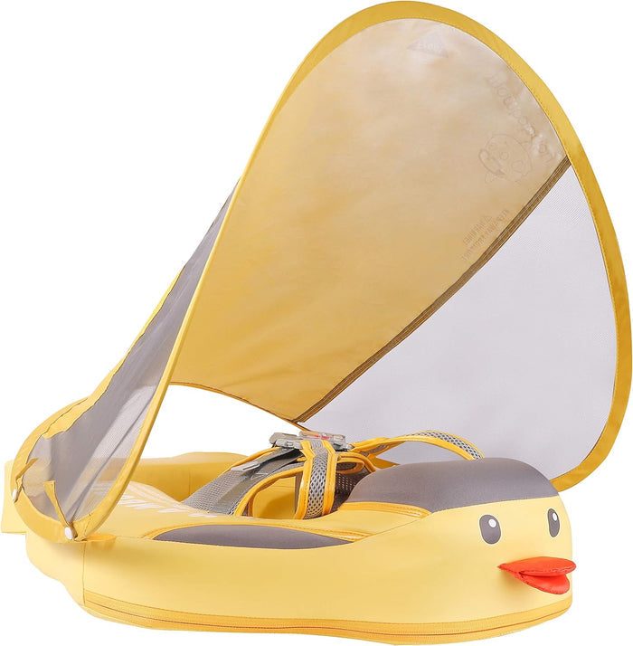 Mambobaby  Float Yellow Ducking With Canopy