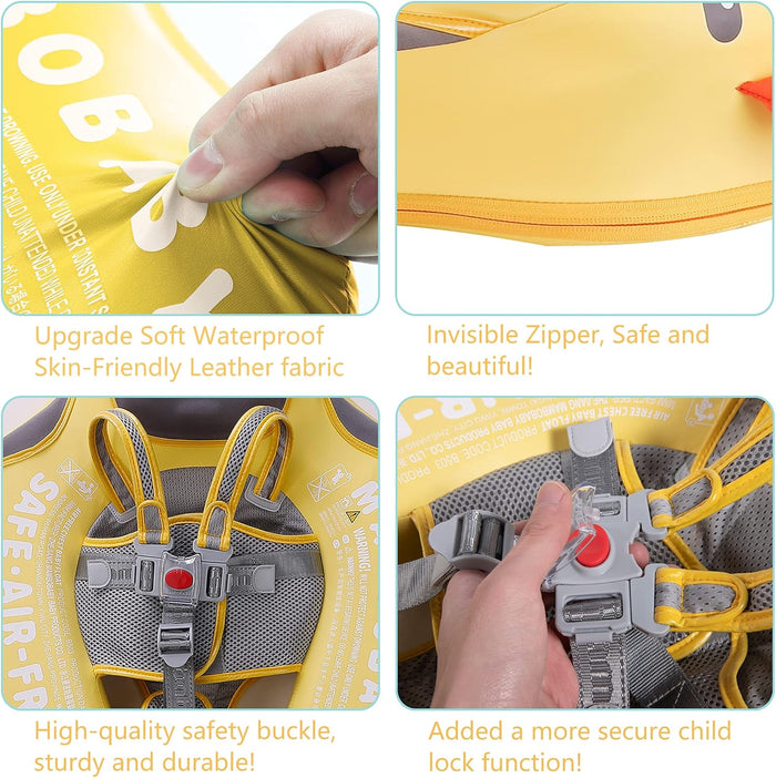 Mambobaby  Float Yellow Ducking With Canopy