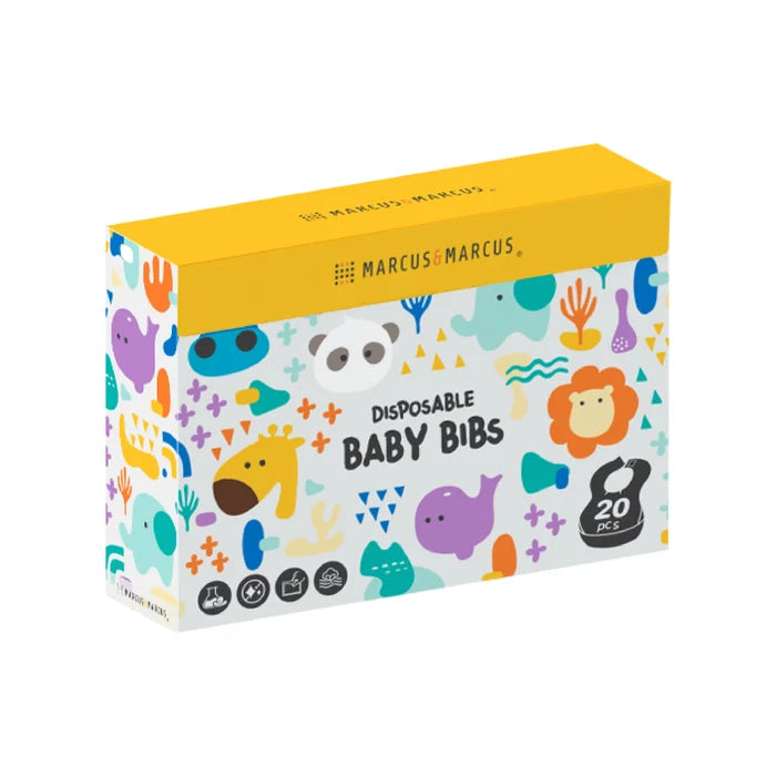 Marcus & Marcus Disposable Bibs - Pack of 20