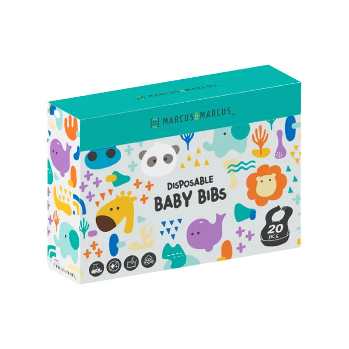 Marcus & Marcus Disposable Bibs - Pack of 20
