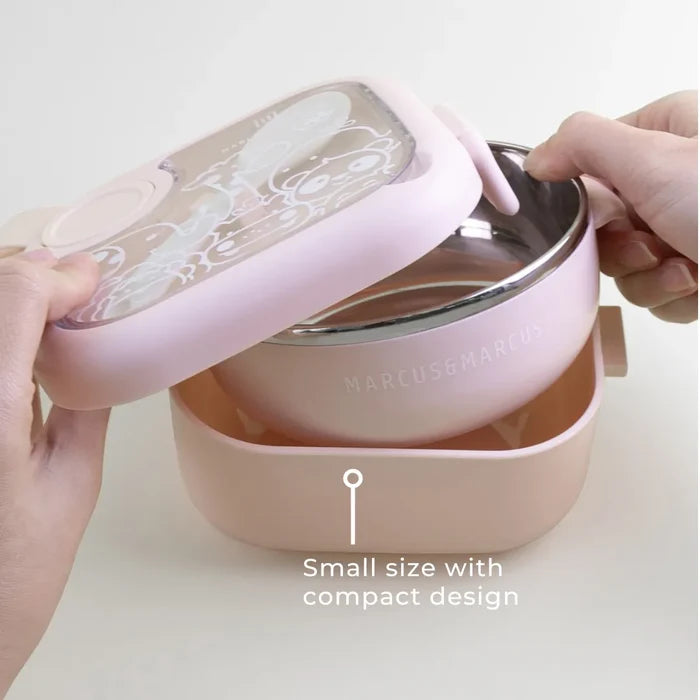 Marcus & Marcus Travel Feeding Set With Spoon & Scissors
