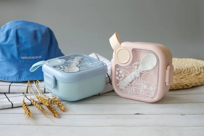 Marcus & Marcus Travel Feeding Set With Spoon & Scissors