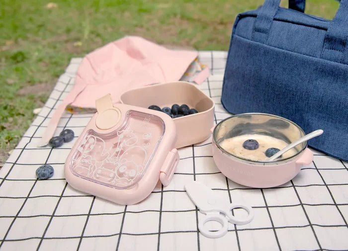 Marcus & Marcus Travel Feeding Set With Spoon & Scissors