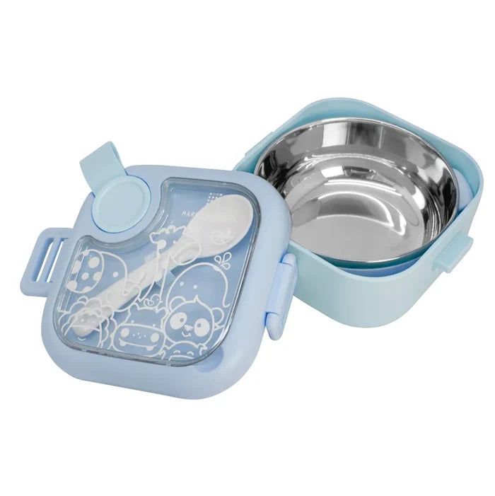 Marcus & Marcus Travel Feeding Set With Spoon & Scissors