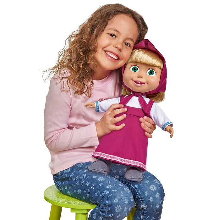 Masha And The Bear Masha Soft Bodied Doll (40cm)