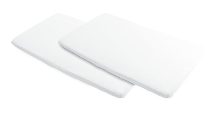 Maxi-Cosi Calao Light Travel Cot Bed Sheets (White) - Pack of 2