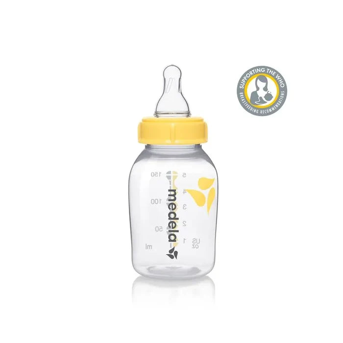 Medela Milk Bottle with Slow Flow Teat (150ml)
