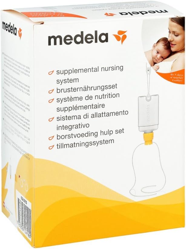 Medela Supplemental Nursing System.