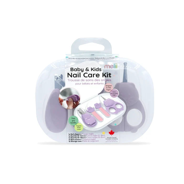 Melii - Nail Care Set Cat (Purple/Pink)