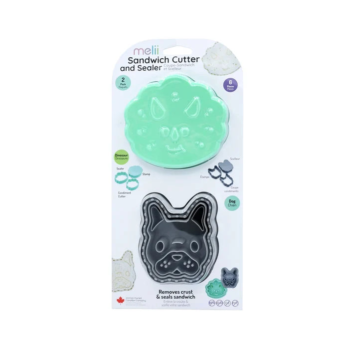 Melii 3 in 1 Sandwich Cutters