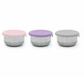 Melii Condiment Container Stainless Steel - Pack of 3