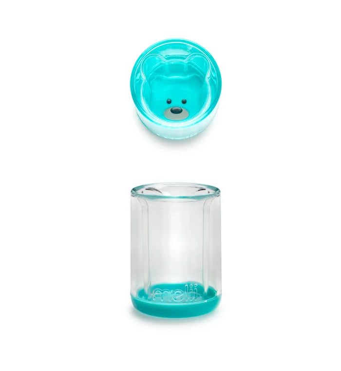 Melii Double Walled Bear Plastic Cup (145ml) - Pack of 2