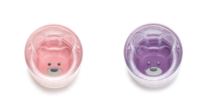 Melii Double Walled Bear Plastic Cup (145ml) - Pack of 2
