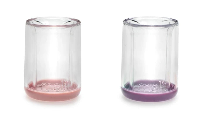 Melii Double Walled Bear Plastic Cup (145ml) - Pack of 2