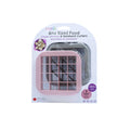 Melii Sandwich Cutter Sqaure & Triangle (Pink/Grey)
