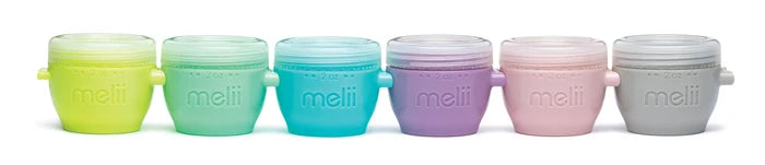 Melii Snap & Go Pods Baby Food Storage Container (Pack of 10)