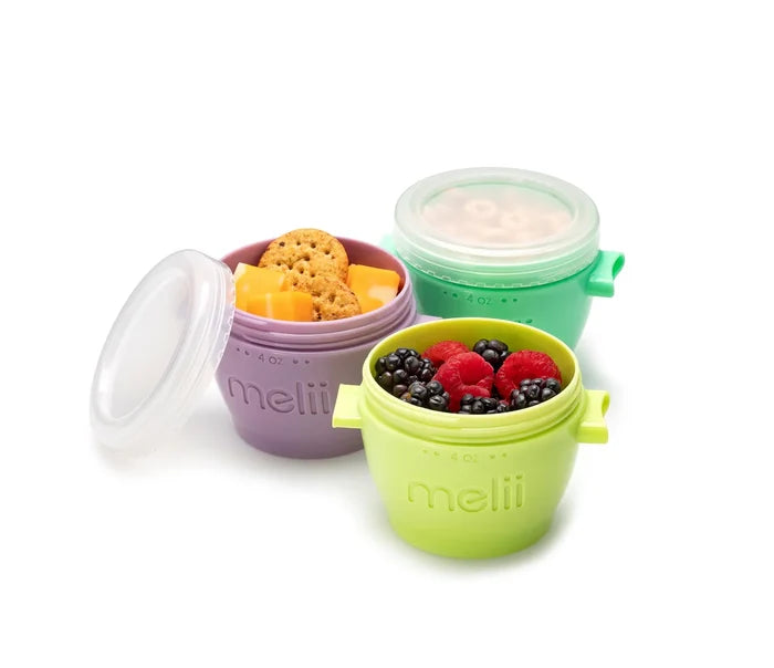 Melii Snap & Go Pods Baby Food Storage Container (Pack of 10)