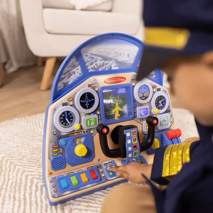 Melissa & Doug - Jet Pilot Interactive Dashboard - Multicolor
