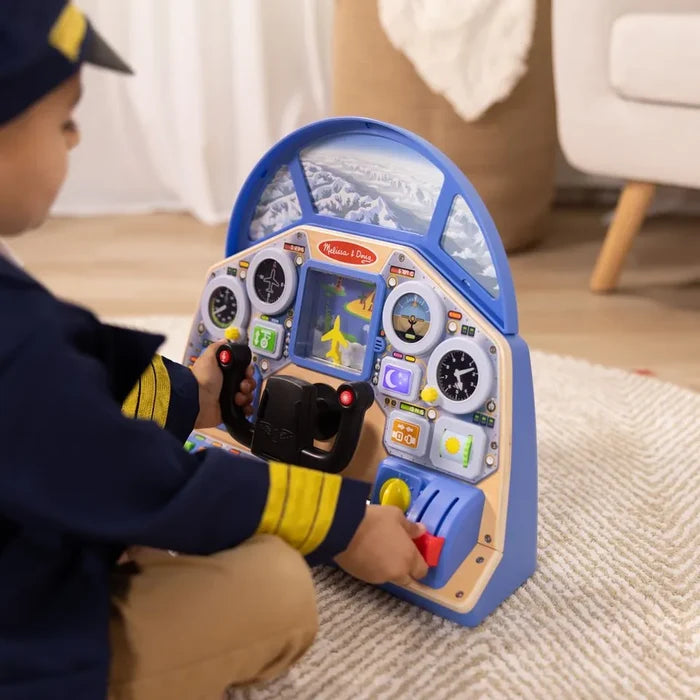 Melissa & Doug - Jet Pilot Interactive Dashboard - Multicolor