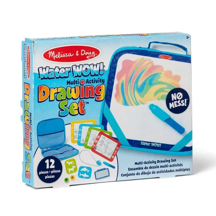 Melissa & Doug - Water WOW! Multi-Activity Drawing Set - 12 Pcs - Multicolor