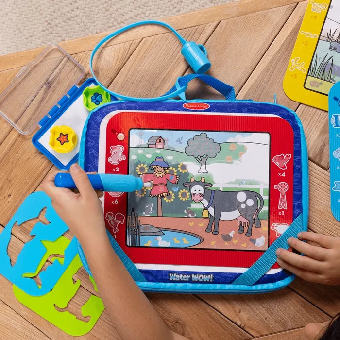 Melissa & Doug - Water WOW! Multi-Activity Drawing Set - 12 Pcs - Multicolor
