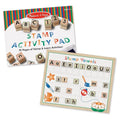 Melissa & Doug - Wooden ABC Activity Stamp Set - 71 Pcs - Multicolor