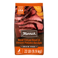 Merrick Premium Grain Free Dry Adult Dog Food, Wholesome And Natural Kibble, Real Texas Beef And Sweet Potato