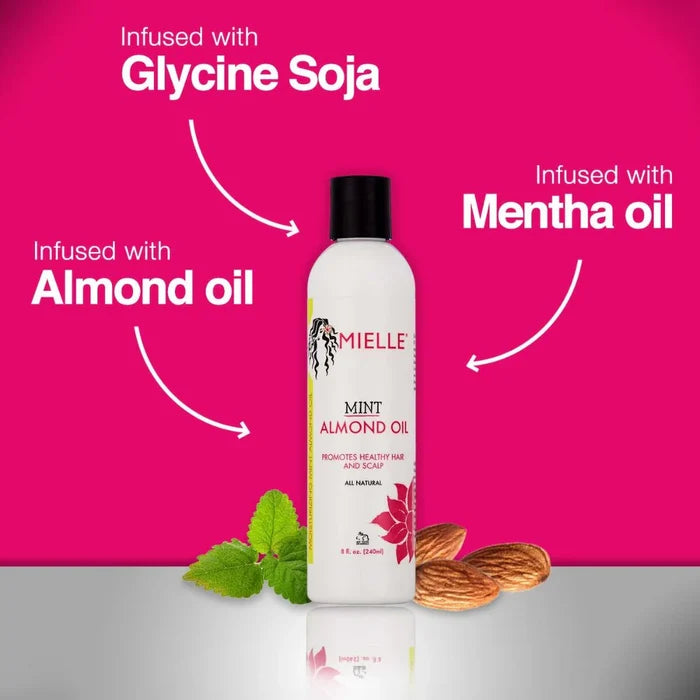 Mielle Mint Almond Oil (8oz)