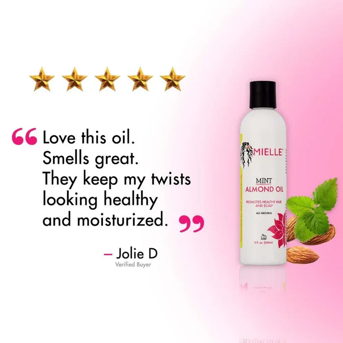 Mielle Mint Almond Oil (8oz)