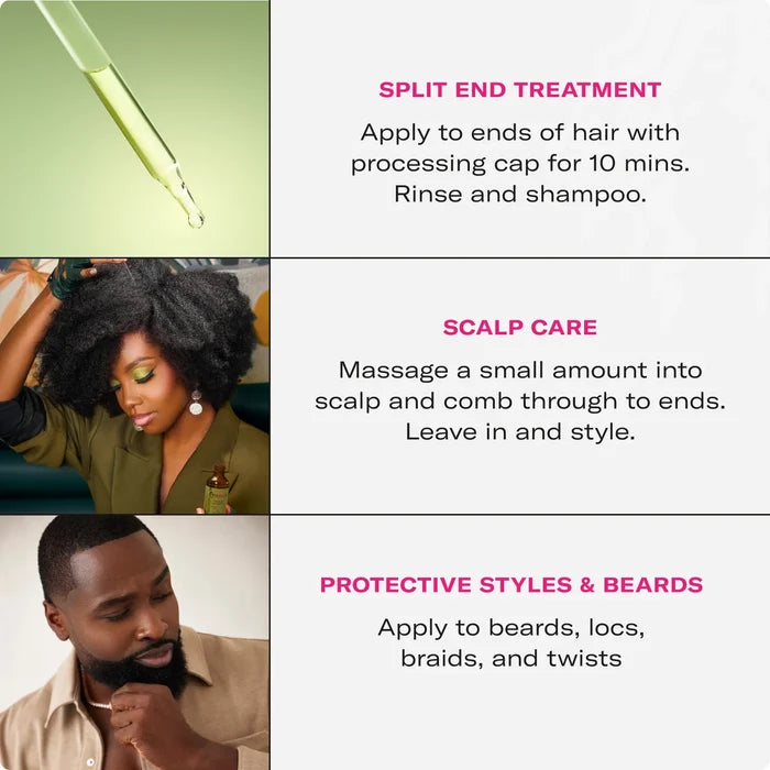 Mielle Rosemary Mint Light Scalp & Hair Strengthening Oil (59ml)
