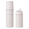 Milk + Water All In One Baby Bottle Stainless Steel (9oz, Dusty PInk, Medium Flow)