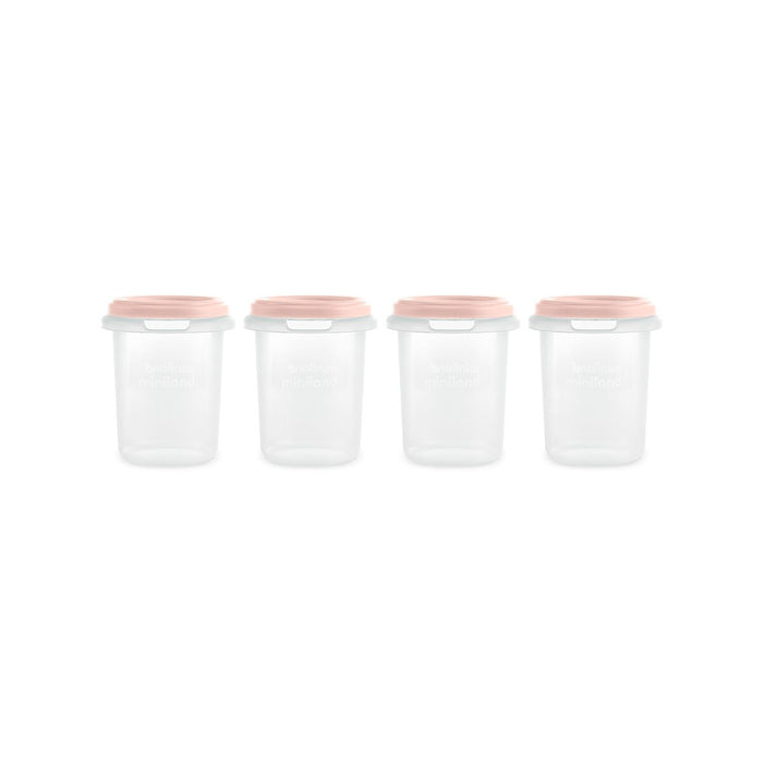 Miniland Hermisized Baby Food Containers (250ml) - Pack of 4