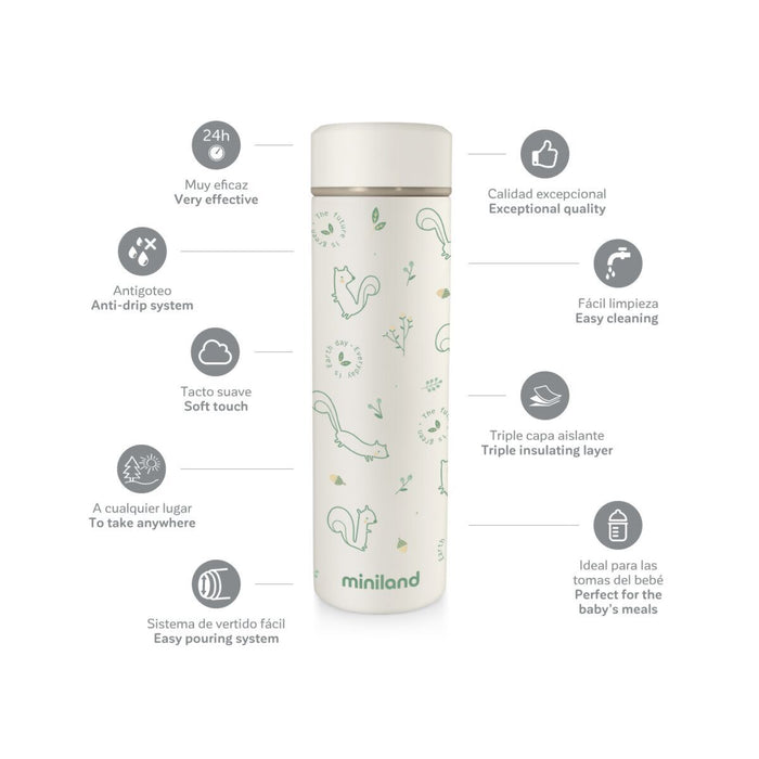 Miniland Natur Thermos (450ml, Chip)