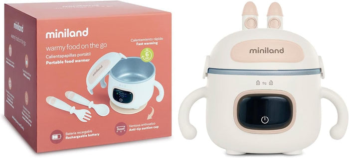 Miniland Warmy Food On The Go Portable Baby Food Warmer