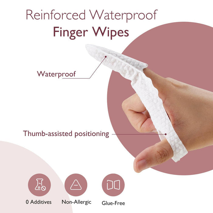 Momcozy 2-in-1 Finger Cover Shields, 30 pcs